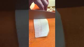 ASMR cutting potatoes 🥔shortvideo [upl. by Ellinad770]