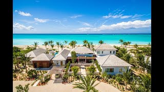 An amazing beachfront villa in Turks and Caicos [upl. by Rubio]