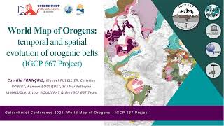 Temporal and spatial evolution of orogenic belts by Camille FRANCOIS [upl. by Ennairak545]