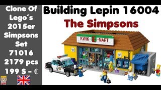 Building the KwikEMart  Lepin 16004 [upl. by Holmun508]