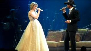 Taylor Swift and Tim McGraw sing quotJust to See You Smilequot [upl. by Corenda]