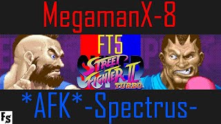 Super Street Fighter 2 Turbo  MegamanX8 Zangief vs AFKSpectrus Boxer Fightcade FT5 [upl. by Chil890]