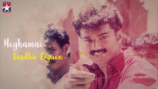 Meghamai Vanthu Pogiren  Lyric Video  Vijay  Simran  SA Rajkumar [upl. by Nryhtak]