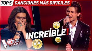 Sorprendieron a todos con estas canciones tan difíciles en La Voz [upl. by Binnie]