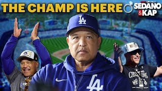 EXCLUSIVE World Series Champ Dave Roberts joins Sedano amp Kap post World Series Vacation 📲 [upl. by Nottarts]