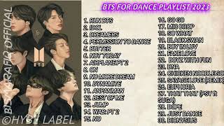 BTS SONG FOR DANCE PLAYLIST UPDATE 2023 [upl. by Emmuela]