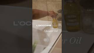 Loccitane shower oil is the best  check it out loccitane showerroutines showerthoughts [upl. by Crean]