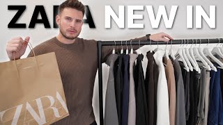 New In ZARA Menswear TryOn Haul  Black Friday Pickups 2023 [upl. by Borras395]