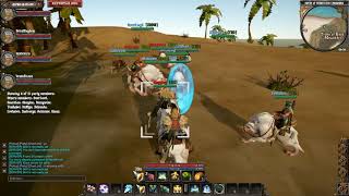 Profane MMO PvP 2  HeadHunters e Profanos vs Insanos e Ragnarok [upl. by Nus]