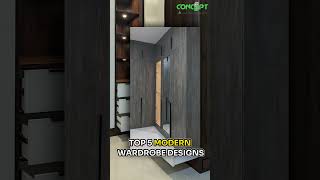 Top 5 Modern Wardrobe Designs  TheConceptStoreLK [upl. by Nywroc311]