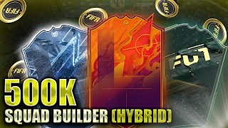 The BEST META 500K SQUAD FIFA 22 500k Squad Builder Tutorial amp Tips [upl. by Einobe]