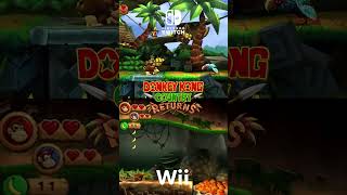 🦍 Donkey Kong Country Returns in HD shorts [upl. by Ainitsirk326]