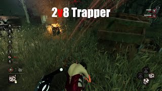 Trappers Random Traps Dominate 2v8 Modifier  Dead by Daylight [upl. by Ramalahs]