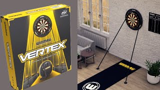 WINMAU VERTEX DARTBOARD STAND REVIEW [upl. by Nujra]