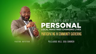 Lets Get Personal  Pollards Hill SDA Church [upl. by Edmond827]