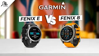 Garmin Fenix 8 vs Fenix E  Which One You Should Buy [upl. by Aserehc867]