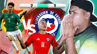 MIRANDO EL PARTIDO DE BOLIVIA VS CHILE EN ELIMINATORIAS 2024 2 A 1 [upl. by Drofiar]