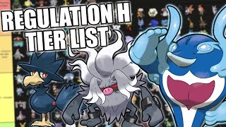 My First Regulation H Tier List [upl. by Marcelo]