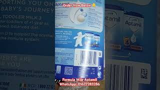 Aptamil formula Milk 2 in Emar Shop CTG order now food youtubeshorts formulamilk aptamil [upl. by Yessydo504]