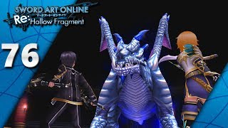 Sword Art Online Re Hollow Fragment PS4 Lets Play  Dragon Kaiser  Part 76 [upl. by Ahsinid393]