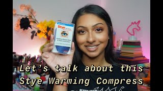 Lets Talk about this Stye Warm Compress  Review  Nalanie [upl. by Martelle772]