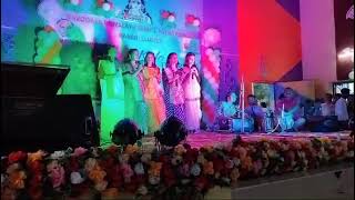 Jnv chatra Kala utsawbeautiful song iho sawni baharkajrigeet in jamtadajnv [upl. by Einot606]