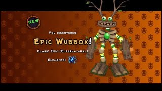 The Plant Island Epic Wubbox  My Singing Monsters [upl. by Coppins494]