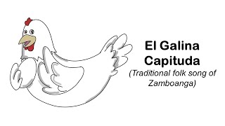 El Galina Capituda Traditional folk song of Zamboanga  Minus oneInstrumental [upl. by Lora]