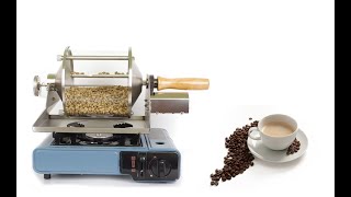 Coffee Roaster Gas Burner Coffee Roasting Machine Coffee Beans Baker Coffee Beans Roasting Machine [upl. by Tjon124]