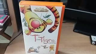 T come Tigro e tutti gli amici di Winnie the Pooh per iniziare la vhs Disney come insegna il trucco [upl. by Tolland]