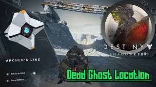 Destiny 2 Shadowkeep  Dead Ghost Location  Archers Line [upl. by Llehsram576]