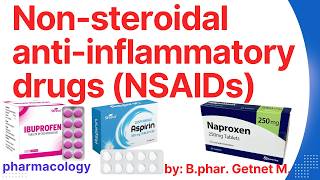 Nonsteroidal antiinflammatory drugs NSAIDs pharmacology  ASPIRIN Ibuprofen Diclofenac [upl. by Ann-Marie701]