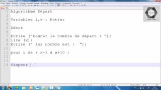 Algorithme Darija  Exercice N 14 Boucle Pour Nouveau [upl. by Noach]