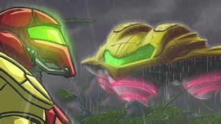 Arrival on Crateria Metroid Animation [upl. by Atteiram936]