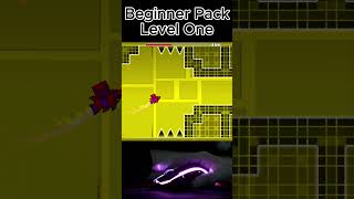 Beginner Pack pt 1 geometrydash gd easy mappacks gaming spedup [upl. by Cilo]