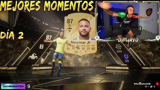 DjMaRiiO MEJORES MOMENTOS EN EL DIA 2 EN EA SPORTS FC 25 [upl. by Viola]