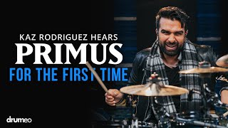 Kaz Rodriguez Hears Primus For The First Time [upl. by Bierman]