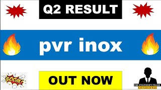 PVR Inox Q2 results 2025  Pvr Inox result today  Pvr Inox share latest news today  pvr Inox share [upl. by Meggy]