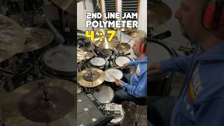 Polymeter 2nd Line on drums [upl. by Inga]