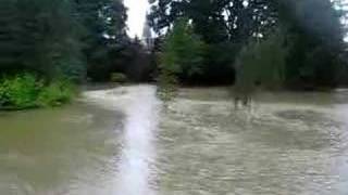 Sandford Park Cheltenham Floods July 2007 [upl. by Rehpinej]