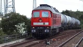 Ludmilla 241 353 auf der Elbgeländebahn Heidenau 2018 [upl. by Chemaram769]