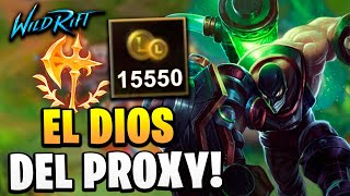 ¡SINGED GANA SOLO FARMEANDO ESTRATEGIA PROXY FARM  Wild Rift [upl. by Spiers]