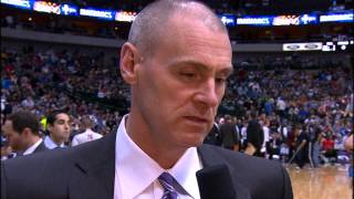 Rick Carlisle Impersonates Gregg Popovich [upl. by Newmann435]