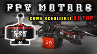 MOTORI PER DRONI FPV SCOPRIAMO COME FUNZIONANO [upl. by Tegan629]