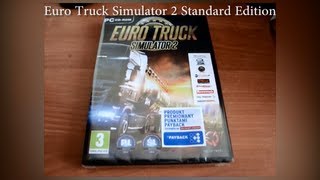 Euro Truck Simulator 2 Standard Edition Unboxing [upl. by Alahc]