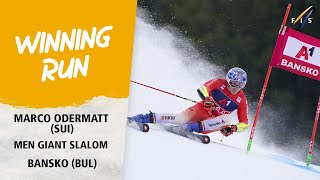 Odermatt hits double figures with GS win in Bansko  Audi FIS Alpine World Cup 2324 [upl. by Annasoh]