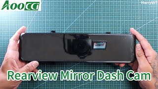 Rear view mirror dash cam is the best buy [upl. by Atnoed]