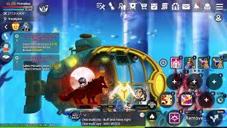 Maplestory M Shade Will Boss Fight 2nd CLEAR [upl. by Arinay]