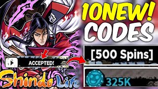 ⚠️ OCTOBER CODES ⚠️ ALL WORKING CODES FOR SHINDO LIFE IN 2024  SHINDO LIFE CODES 2024 [upl. by Vanzant]