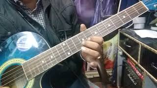 Mera Dil Bhi Kitna Pagal Guitar lesson Saajan [upl. by Ailiec778]